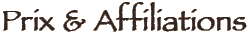 Prix et affiliations